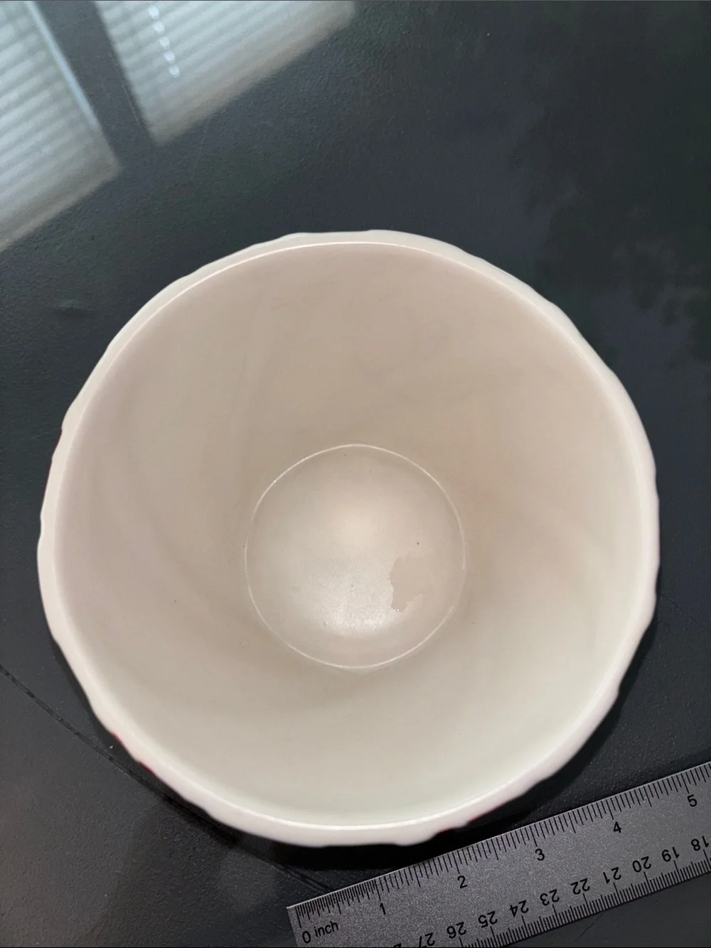 Hallmark Striped Ceramic Bowl dishwasher microwave safe Christmas